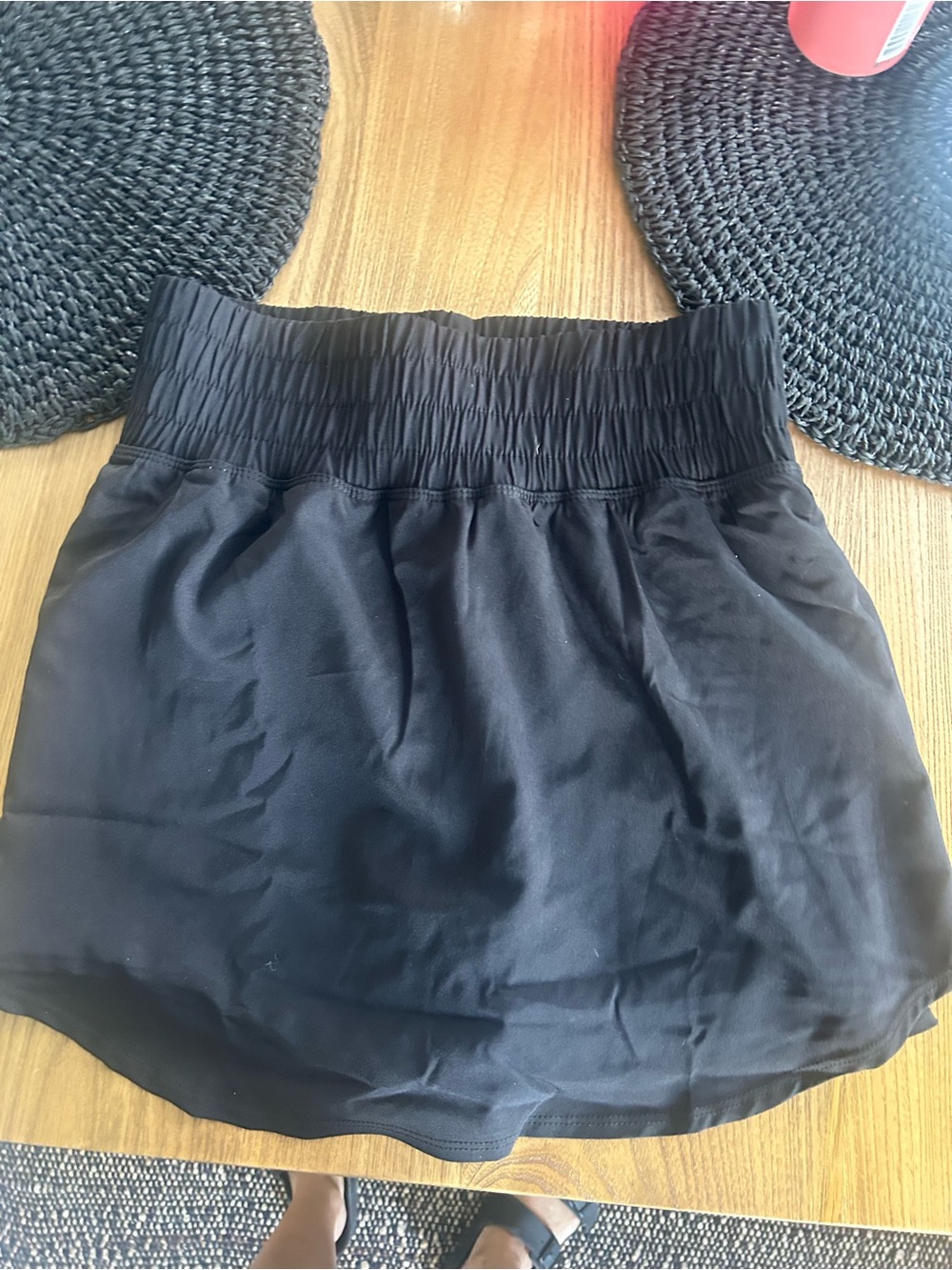 Women’s Black High-Waist Athletic Skort with tags